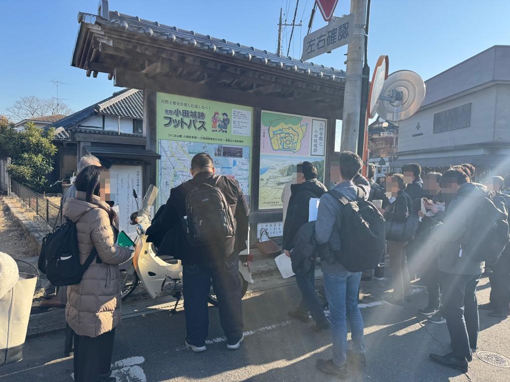 2026年1月13日「住民の声を聴く」小田地区　まちあるき